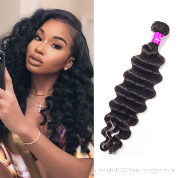 Best Price Mongolian Virgin Hair Bundles with Frontal Closure Loose Deep Wave hair Extensions Bundles with Closure